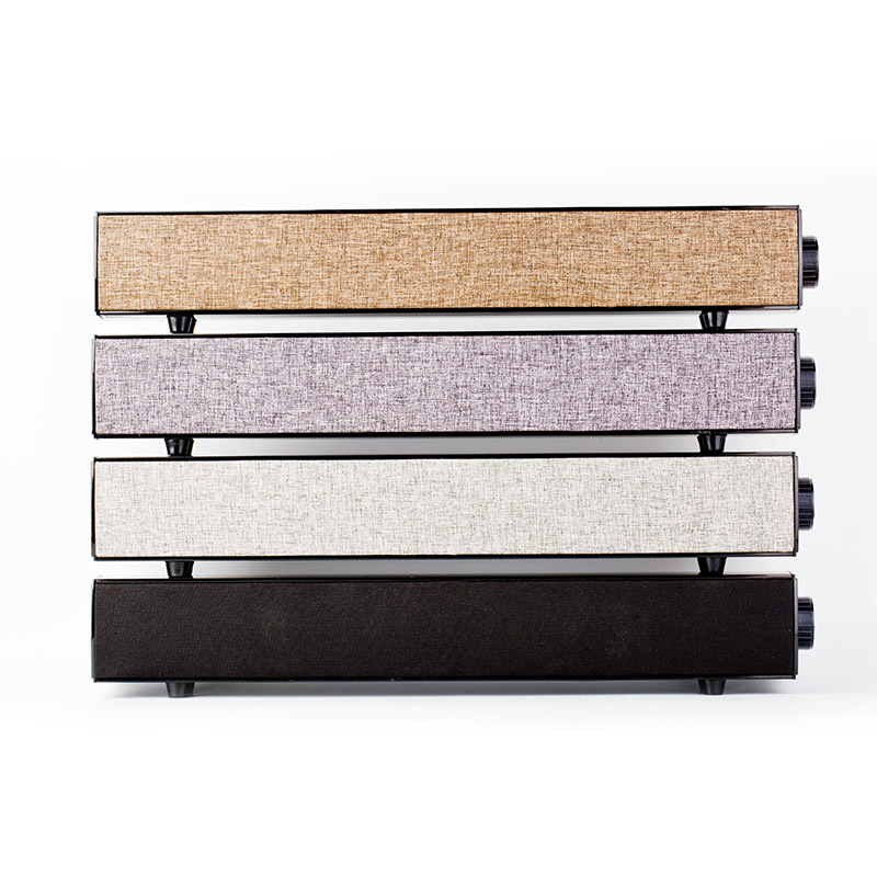 Desktop fabric long strip high-power sound amplifier