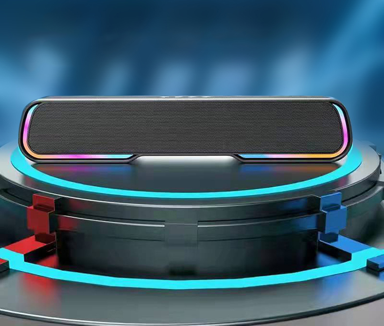 RGB LED Bluetooth Strong Stereo Soundbar speaker